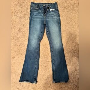 American eagle high rise skinny kick jeans